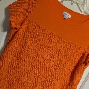 Calvin Klein Bright Orange Top